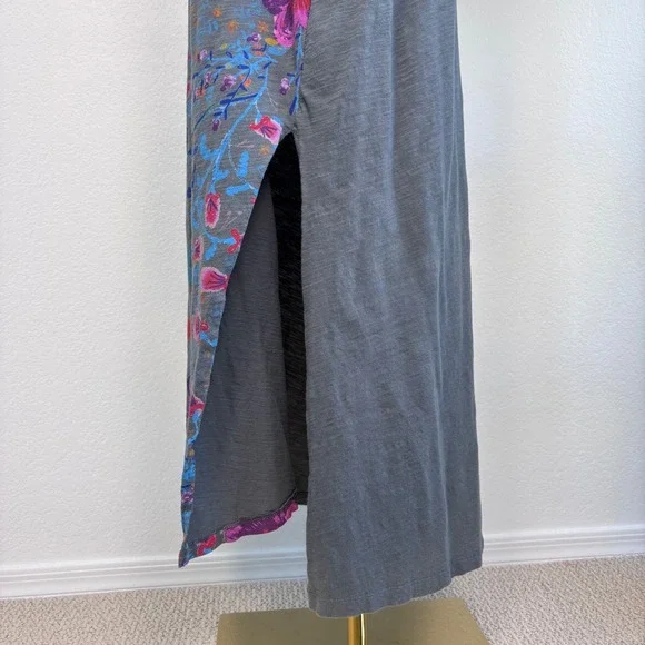 NATURAL LIFE | Life is a Canvas Maxi T-shirt Dress, Medium, Cotton, Peace - Picture 16 of 16